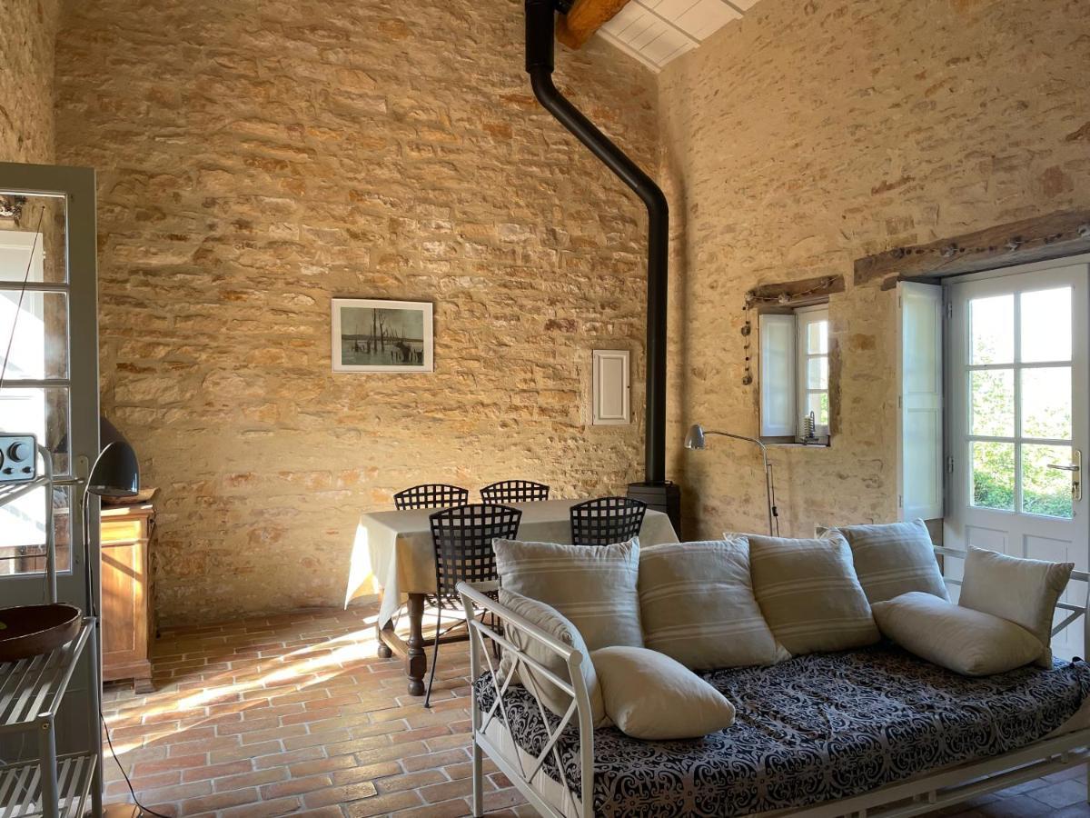 Une Maison De Campagne En Bourgogne Du Sud Tournus Eksteriør billede