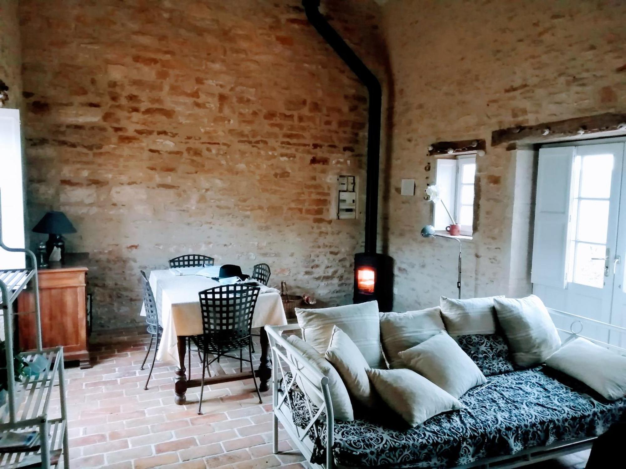 Une Maison De Campagne En Bourgogne Du Sud Tournus Eksteriør billede