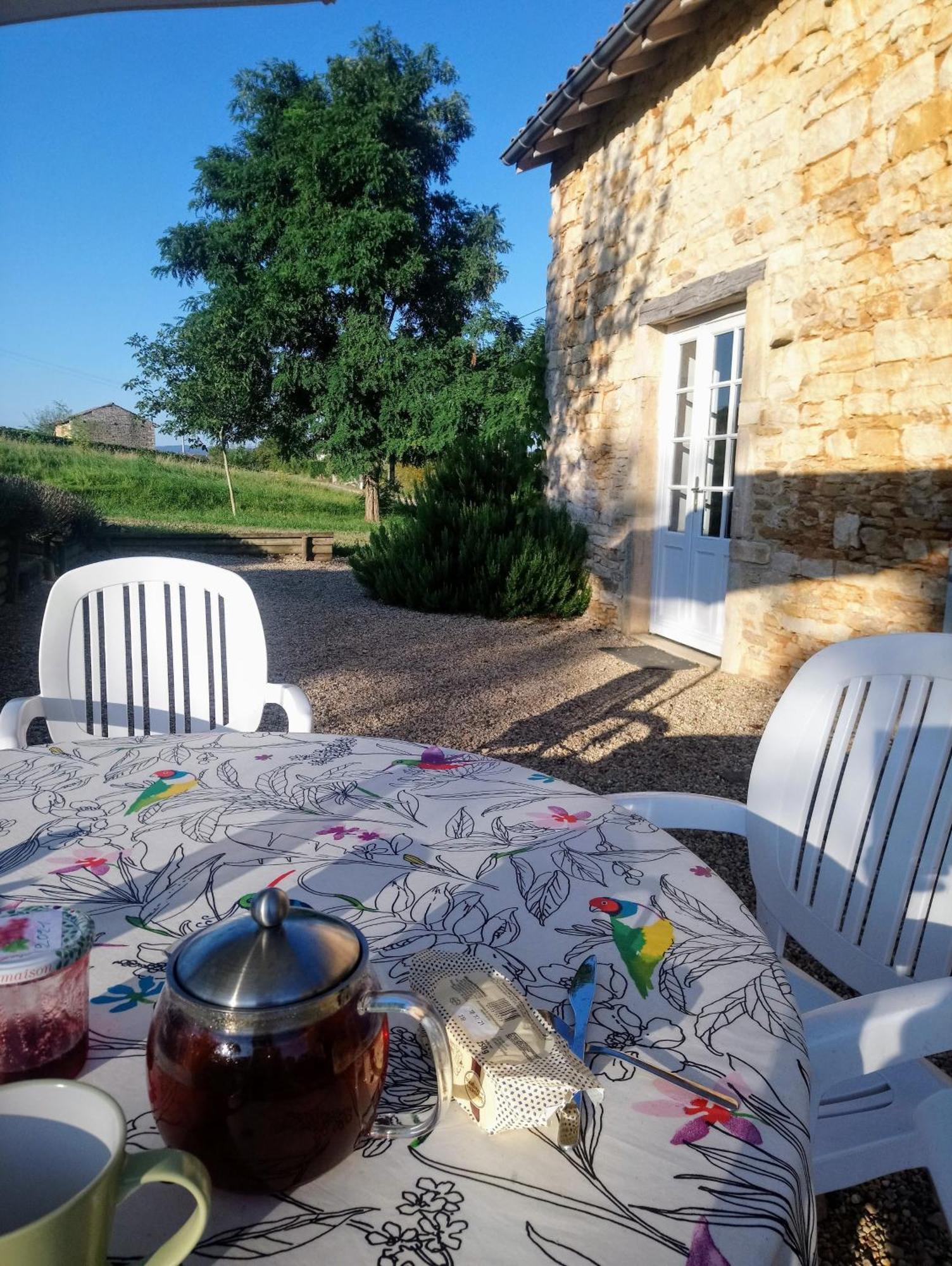 Une Maison De Campagne En Bourgogne Du Sud Tournus Eksteriør billede