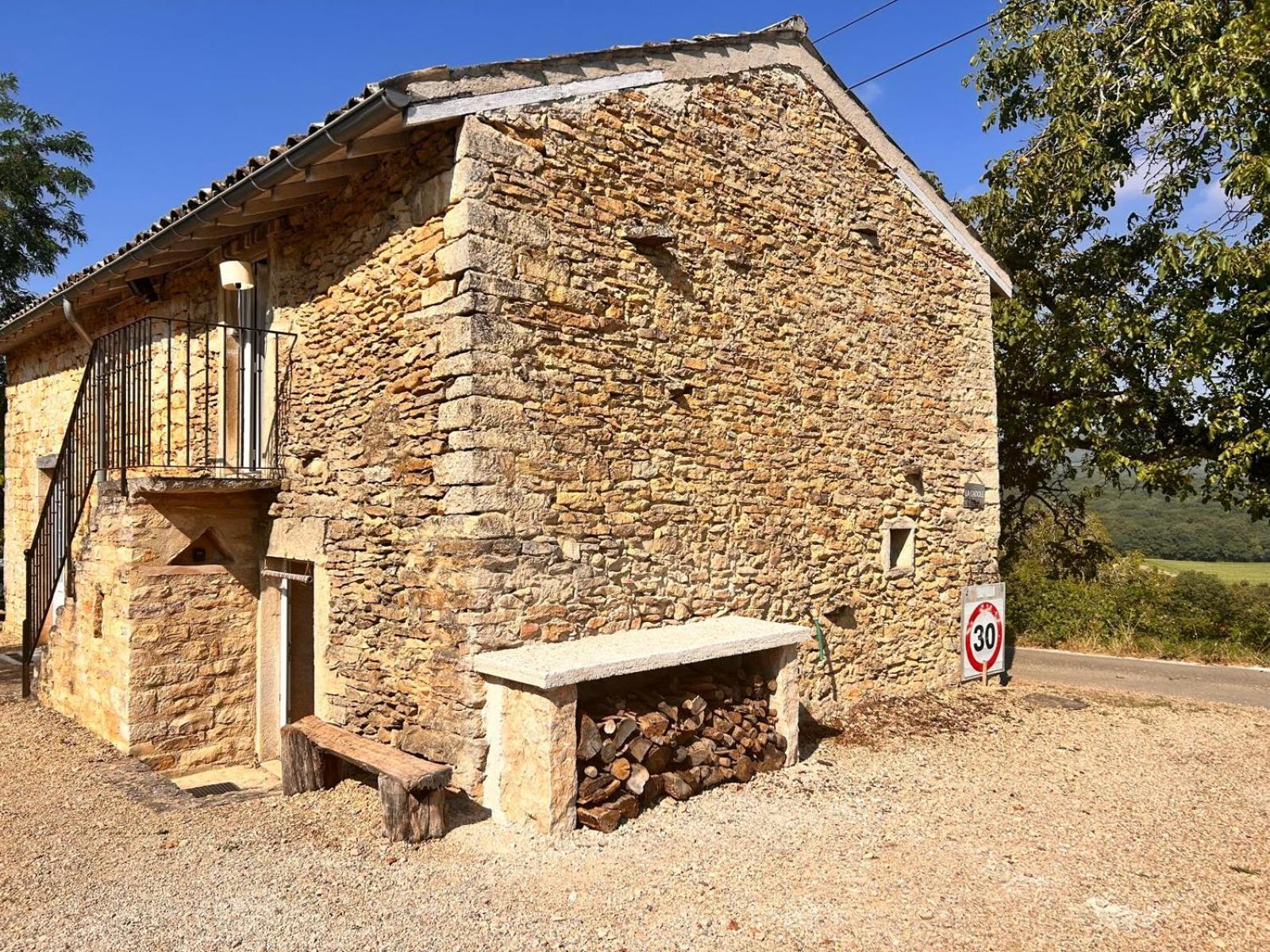 Une Maison De Campagne En Bourgogne Du Sud Tournus Eksteriør billede
